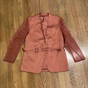 French Connection Women's Rust Blazer